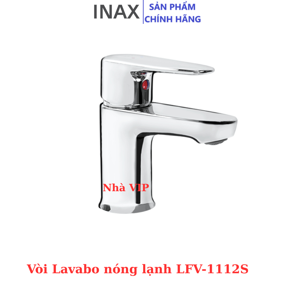 Vòi Nóng Lạnh Chậu rửa Lavabo Inax LFV-1112S (Không gồm đầu xi phông)