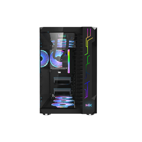 Case máy tính MIK-LV07 Mầu Đen chuyên lắp Main ATX , E-ATX ,Supermicro , X99 Huananzhi F8D Plus , X299 Full | BigBuy360 - bigbuy360.vn