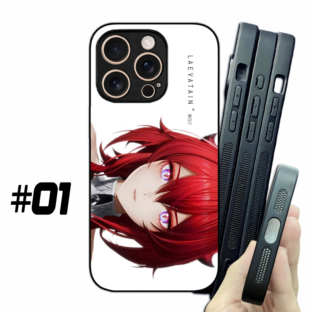 Laevatain - Arknights Endfield - Ốp lưng tương thích cho Iphone, Xiaomi,Samsung, Poco, Iqoo,....,