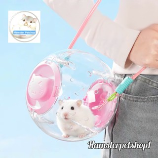 Bóng chạy mica cho hamster – Đồ chơi vận động an toàn, êm, nhiều màu |Hamster Petshop1