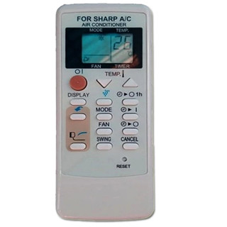 Remote Điều Hòa Sharp Thay Thế - Inverter 1 Chiều & 2 Chiều - Tặng Pin