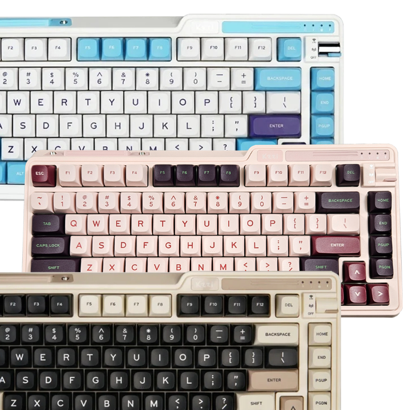 Bàn phím cơ Kzzi K75 LITE (3 Mode, Hotswap)