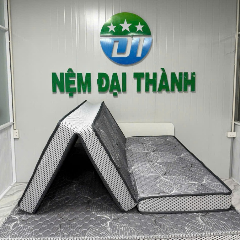 [TẶNG 2 GỐI NGỦ] Nệm Foam DULUX Đại Thành Gấp 3 - Hàng Chính Hãng, Bảo Hành 15 Năm, Đủ Kích Thước
