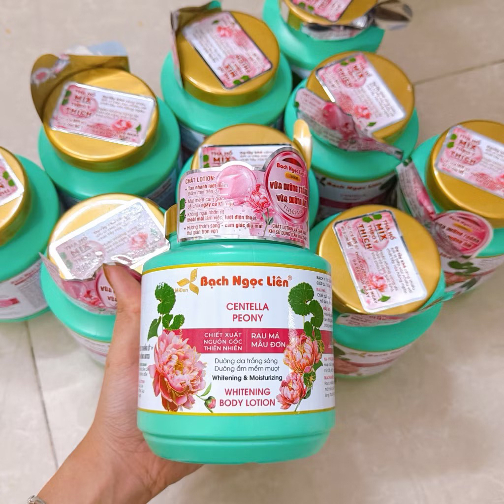 1kg kem lotion bạch ngọc liên CENTELLA PEONY- whitening body lotion