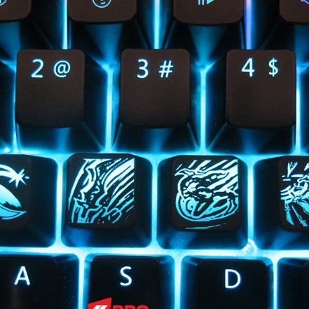 Bộ Keycap SKILL Katarina - Kỹ Năng Katarina dùng gắn cho bàn phím cơ