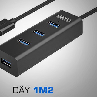 Bộ chia 4 cổng hub usb 3.0 unitek y-3089, y-3046