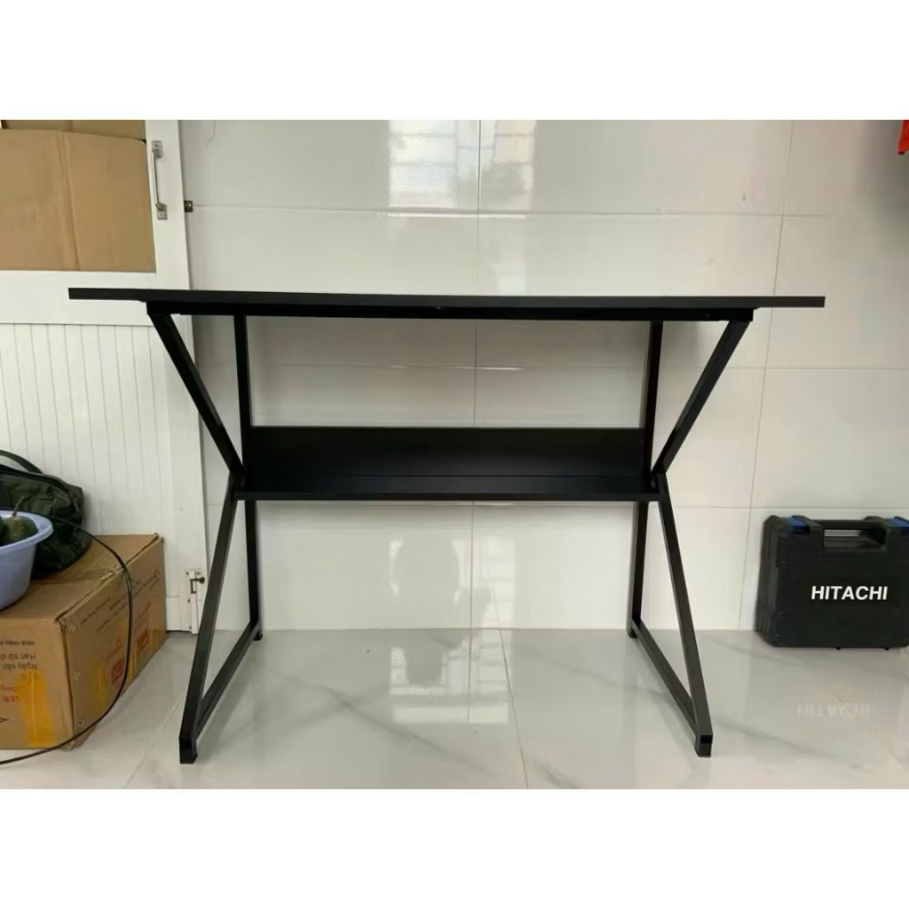 Bàn học chữ K lửng bàn gaming bản 2 THANH XÀ SẮT chắc chắn phù hợp không gian làm việc học tập ND95 | BigBuy360 - bigbuy360.vn
