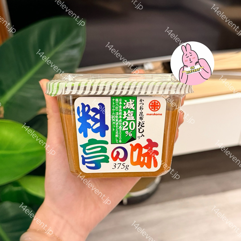 🔥Tương Miso Nhật Bản giảm muối 20% 375g – Marukome