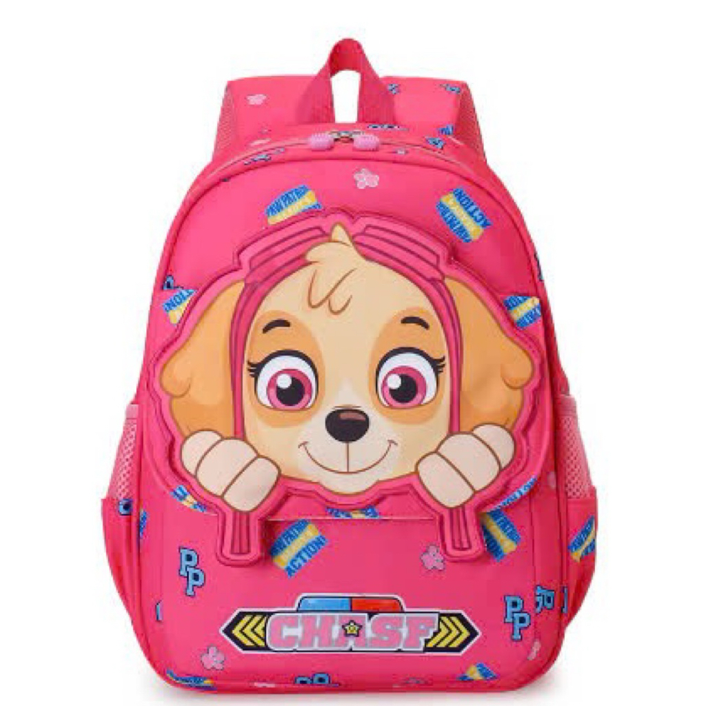 Balo mẫu giáo Paw Patrol hồng (30-25cm)