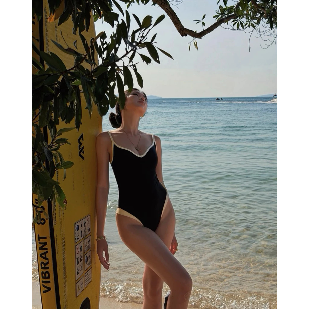 Bộ Đồ Bơi Liền 1 Mảnh Nữ – Bikini Liền Thân Thời Trang Đi Biển Tôn Dáng | BigBuy360 - bigbuy360.vn