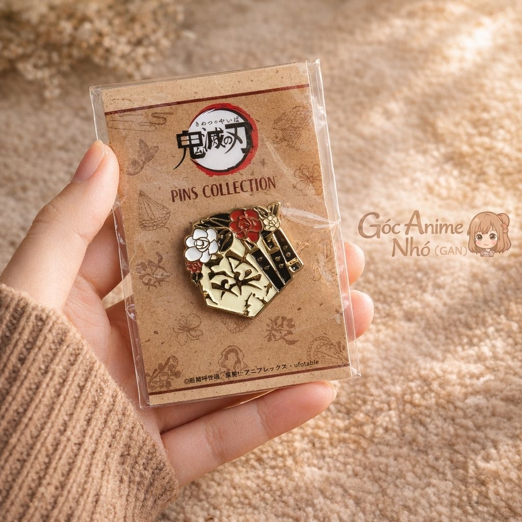 Huy hiệu ghim Sanemi Shinazugawa