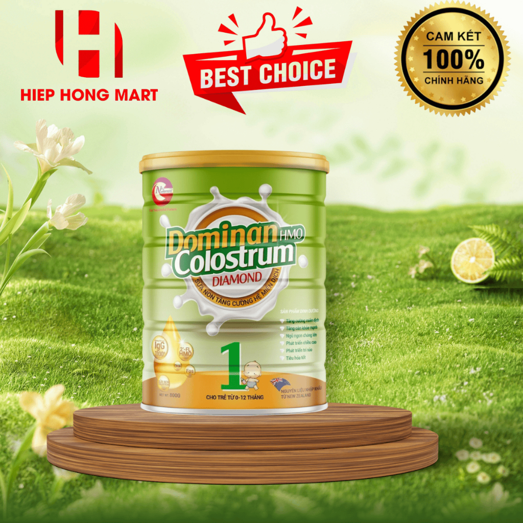 Sữa Dominan Colostrum HMO số 1,2,3 Hộp 800g & 400g Chính Hãng