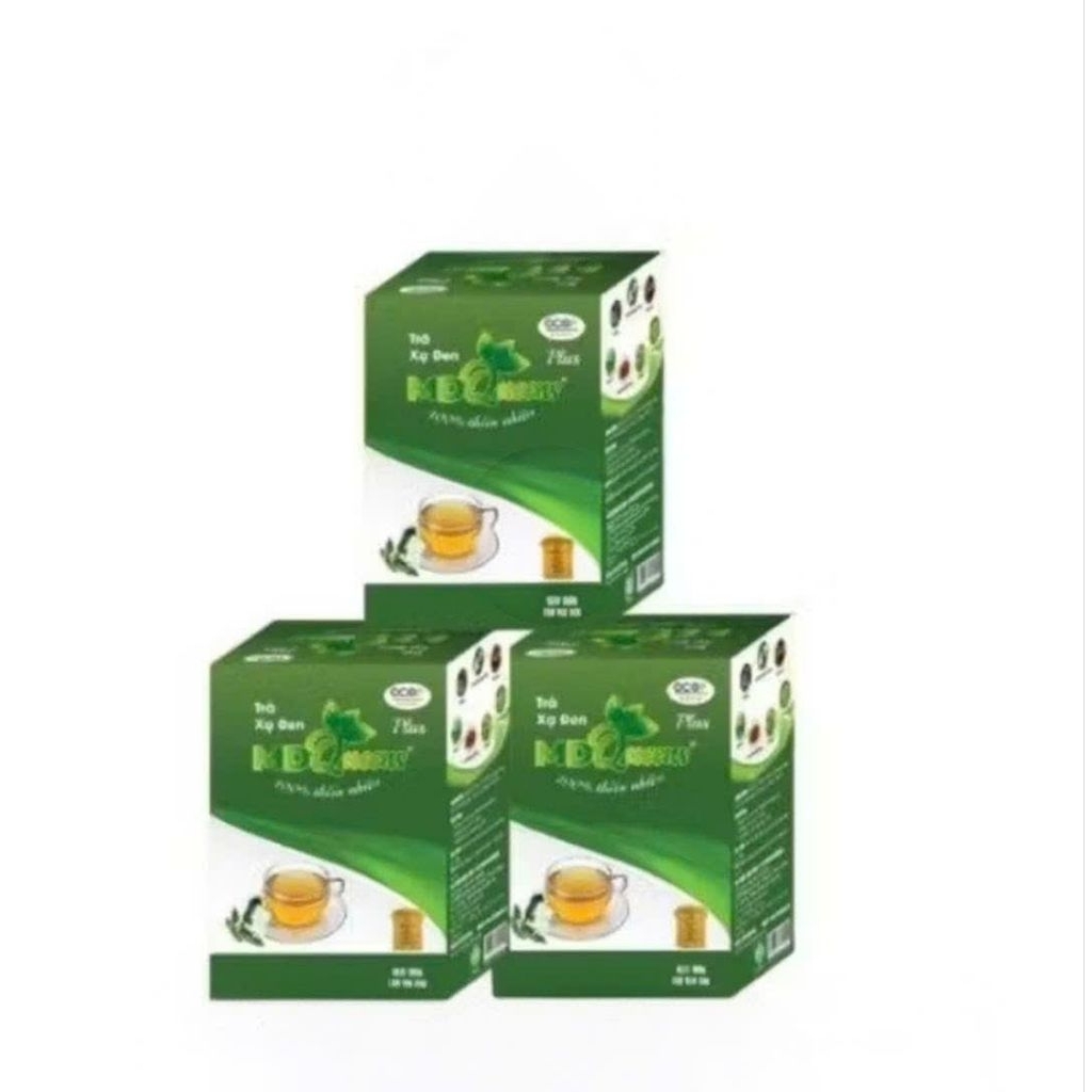 Combo 10hộp Trà Xạ Đen MDQueens, hộp 90g - Trà Túi Lọc