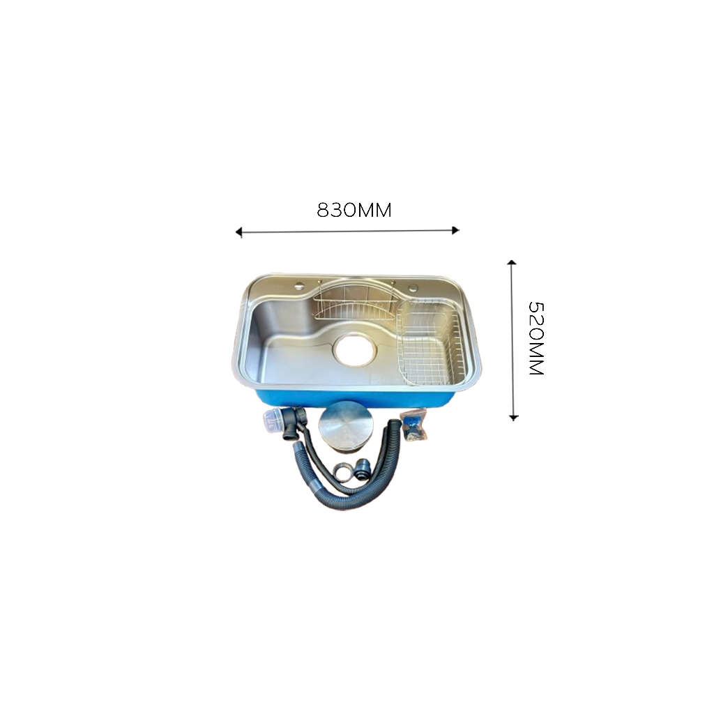 Chậu Rửa Bát Nhà Tắm Simen, Chậu Bán Nguyệt LK02, Hàng Tại Kho Không Lo Về Giá
