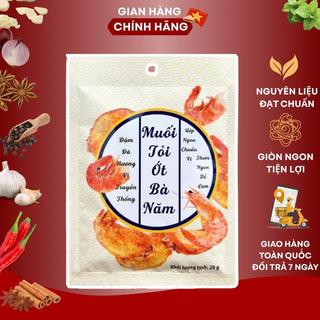 Gia vị Muối tỏi ớt bà Năm- Ăn là nghiền, thơm giòn rụm