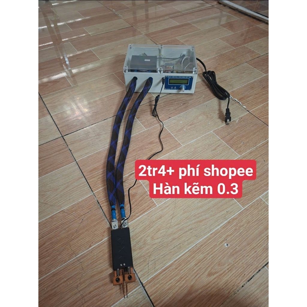 máy hàn cell pin tay rời (hàn được kẽm 0.25 và 0.3)