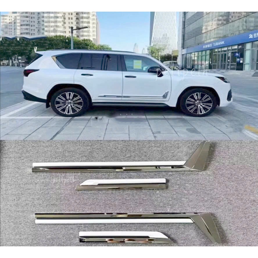 Nẹp Sườn LX600 2023 2024 2025 2026 - Ốp Bảo Vệ Sườn Xe Lexus LX600