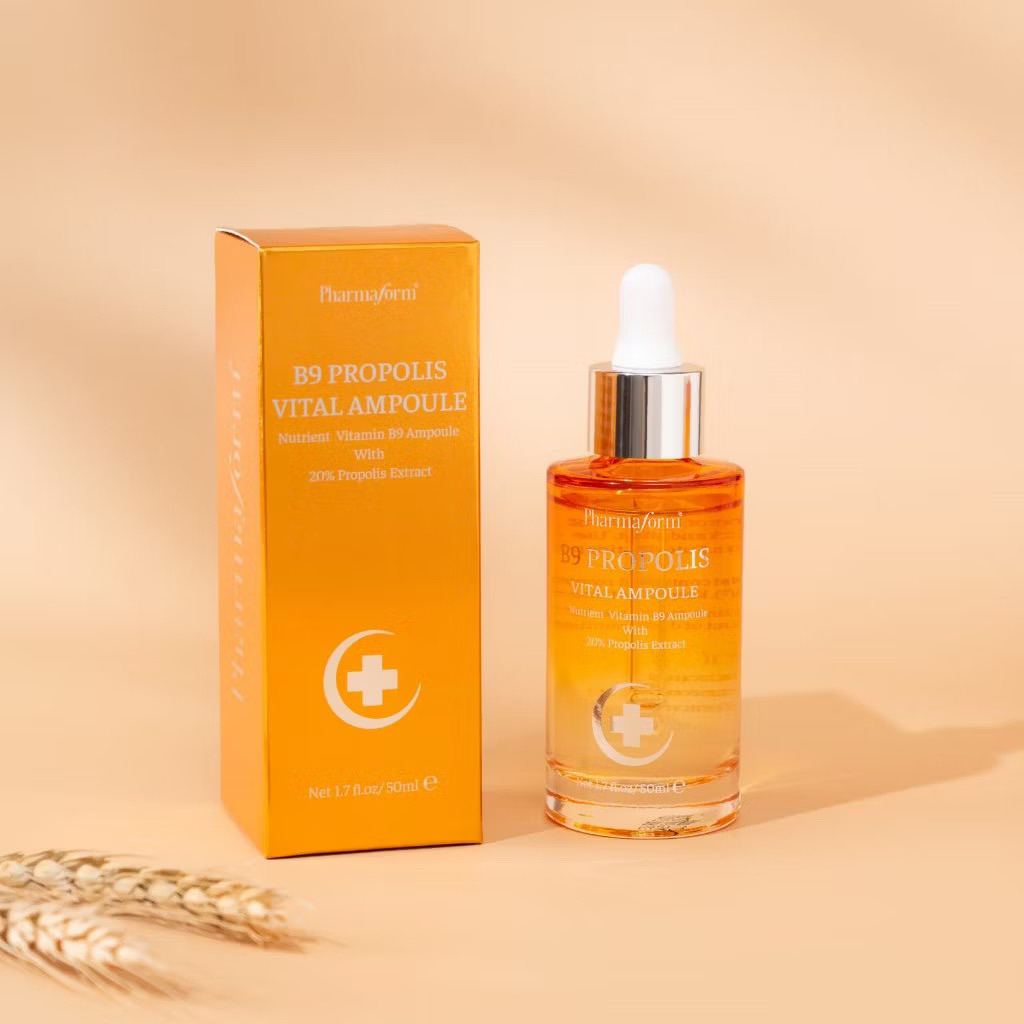 Tinh Chất Keo Ong Tái Tạo Phục Hồi Da Pharmaform B9 Propolis Vital Ampoule