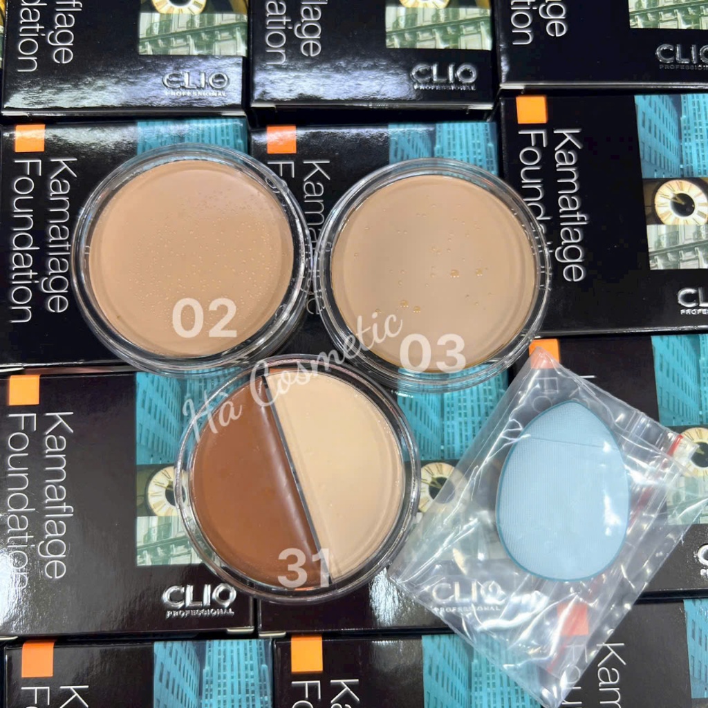 kem nền che khuyết điểm dạng bánh clio