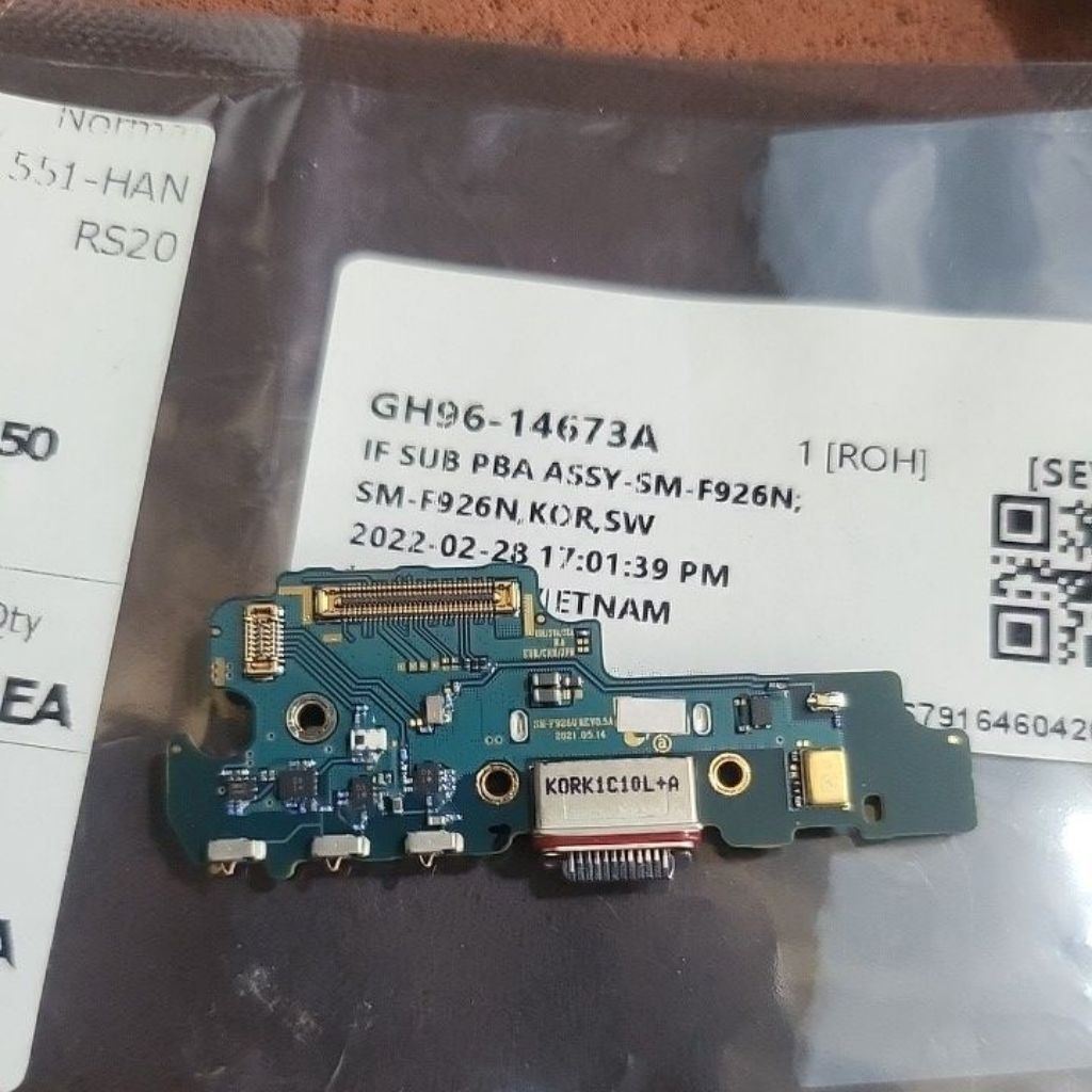 Cụm sạc Samsung Fold 3 / F926