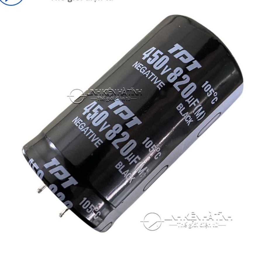 820uf 450V Tụ nguồn máy hàn 820uf mới - KF3