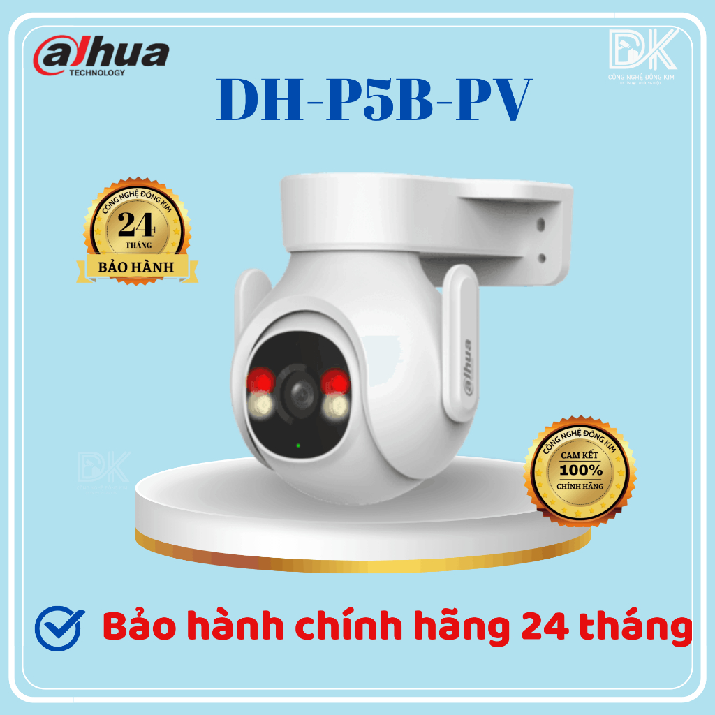 Camera DAHUA DH-P5B-PV (Wifi quay quét 5MP) Chính hãng