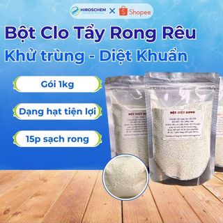 [HÀNG CHIẾT LẺ 1Kg] BỘT CLO TẨY RONG RÊ, KHỬ TRÙNG NƯỚC HỒ BƠI, NƯỚC CẤP, NƯỚC SINH HOẠT
