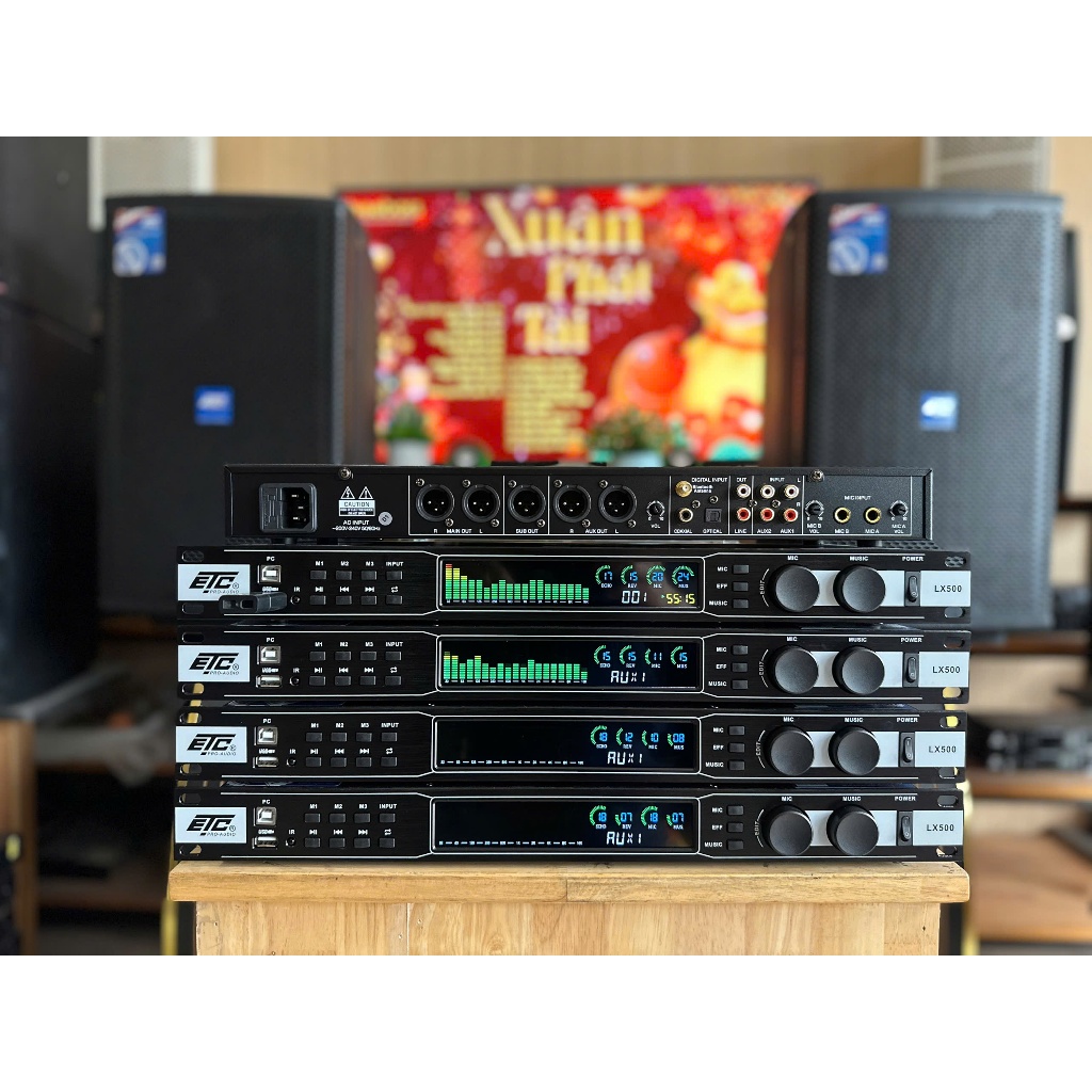 Vang ETC LX500 Mới Chất Âm Hay, Nhiều Tính Năng, Sẵn 3 Mode Hát