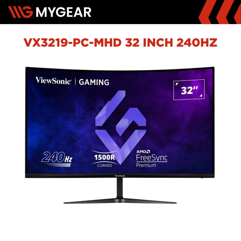 Màn hình Gaming ViewSonic VX3219-PC-MHD 32 inch Full HD 240Hz 1ms VA Cong
