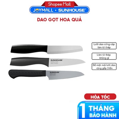 Dao Gọt Hoa Quả Classic Sunhouse KS-KN100, Hàng Chính Hãng, Thép Không Gỉ SUS420J2 - JoyMall