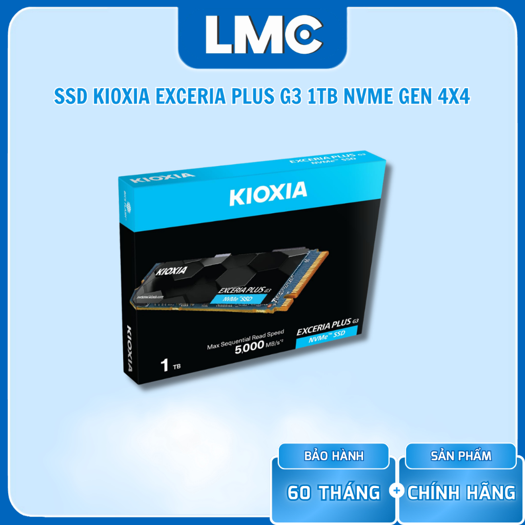 SSD KIOXIA Exceria Plus G3 1TB M.2 PCIe Gen4 x4