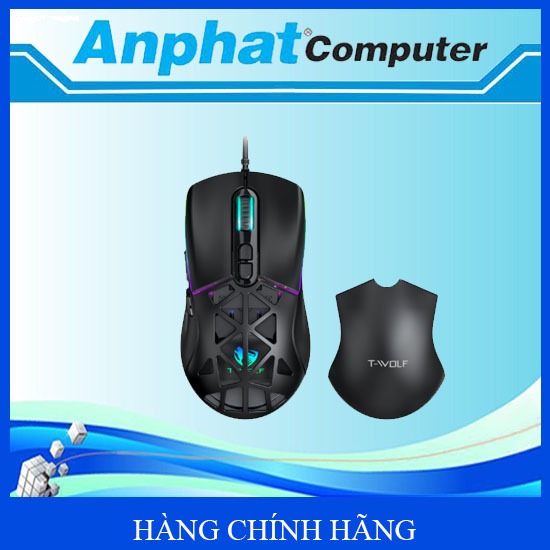 Chuột Có Dây T-WOLF G520 Led RGB – Hàng Chính Hãng