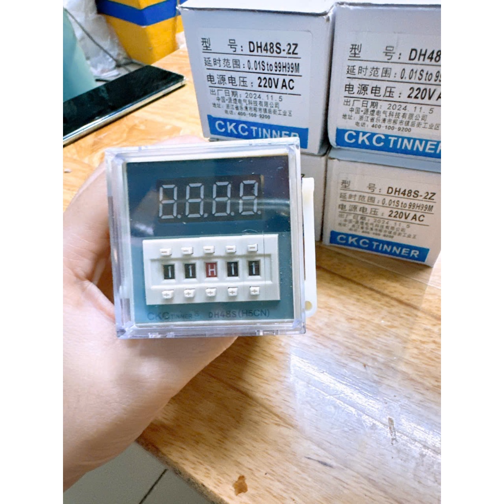 Timer CKC DH48S-2Z Rờ Le Delay Thời Gian CKC DH48S-2Z