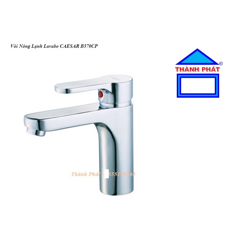 Thuystore247 - [CHÍNH HÃNG] Vòi Nóng Lạnh Lavabo CAESAR B570CP, B570CU, BT570CU