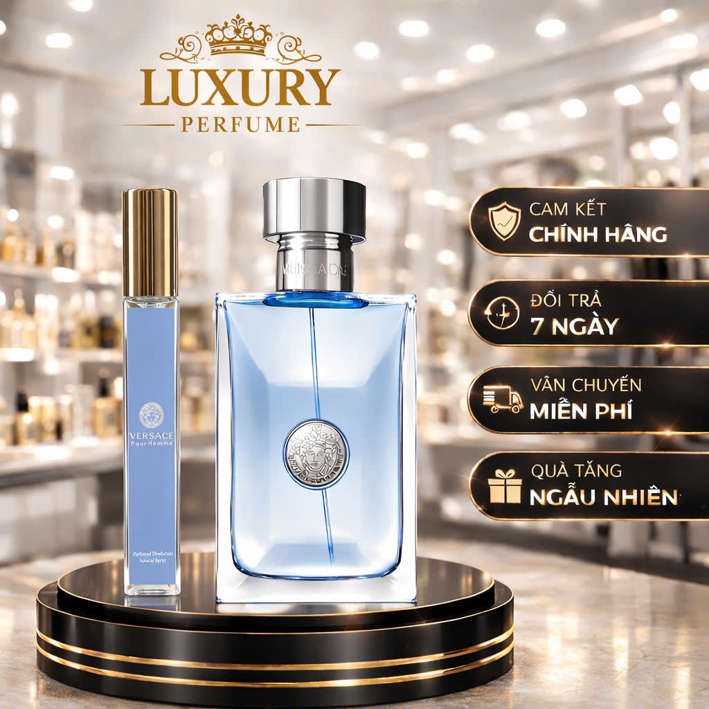 Nước hoa nam POUR HOMME Eau de Parfum chiết 10ml, nam tính, mạnh mẽ và quyến rũ