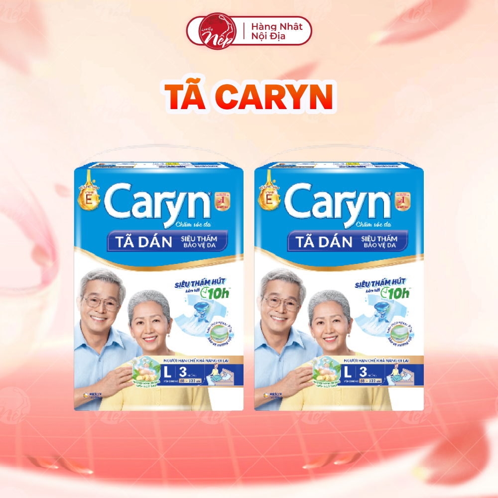 [FBS] Bịch 3 Miếng Bỉm Dán Caryn Cho Mẹ Sau Sinh L3 - Tã Dán Caryn Cho Người Cao Tuổi-Nepbeauty