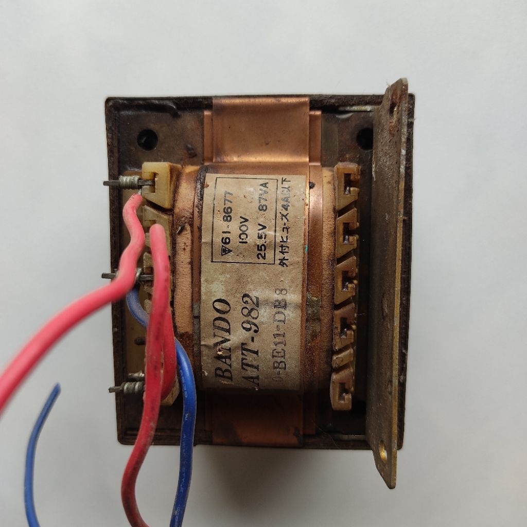 biến áp amply pioneer 100v tháo máy mã BANDO ATT-982