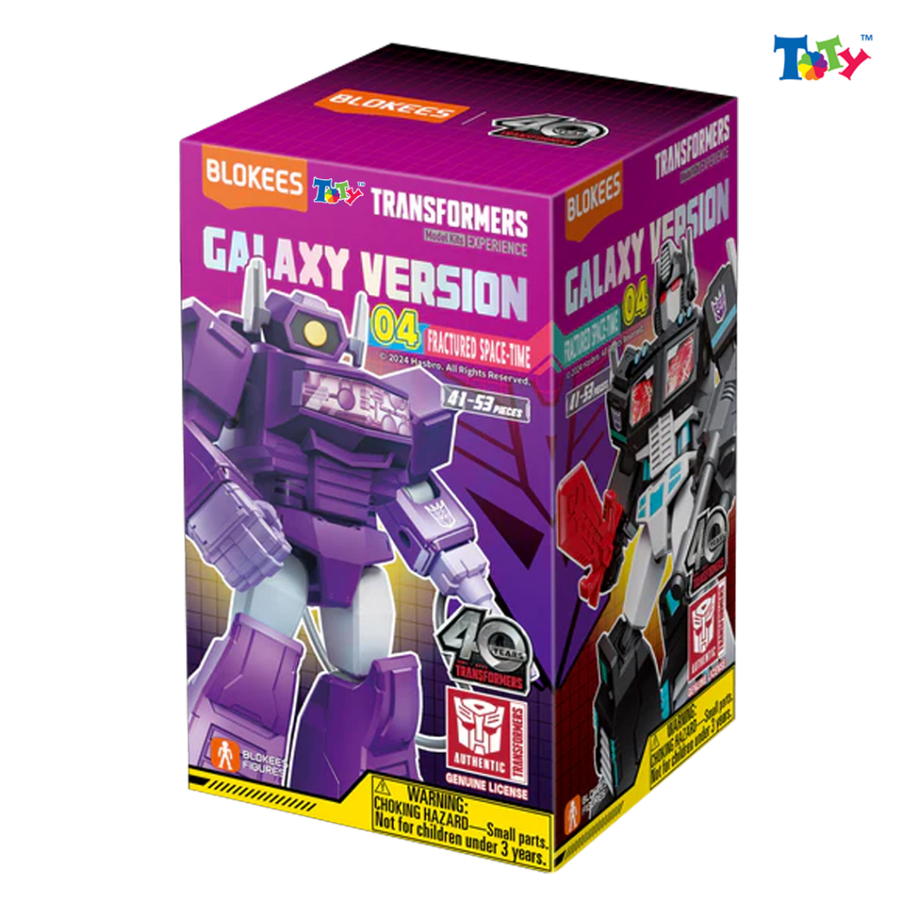 [CHÍNH HÃNG] Blokees Figures - Transformers - GV04 - Fractured Space-time - ET22