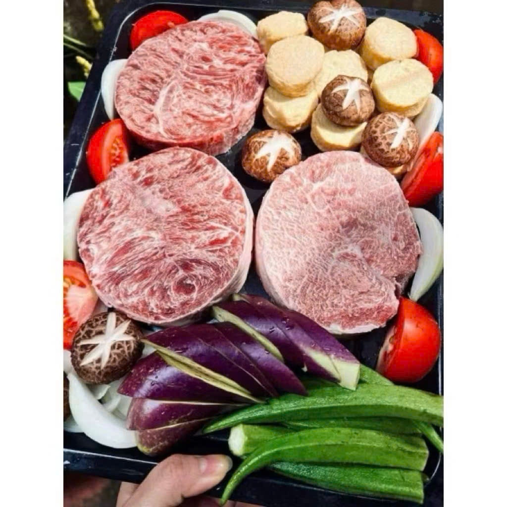 Lõi Vai Bò Tuyết Aukobe Úc 500g– Thịt Bò Steak BBQ Cao Cấp – Bò Áp Chảo, Bít Tết, thịt bò nhập khẩu