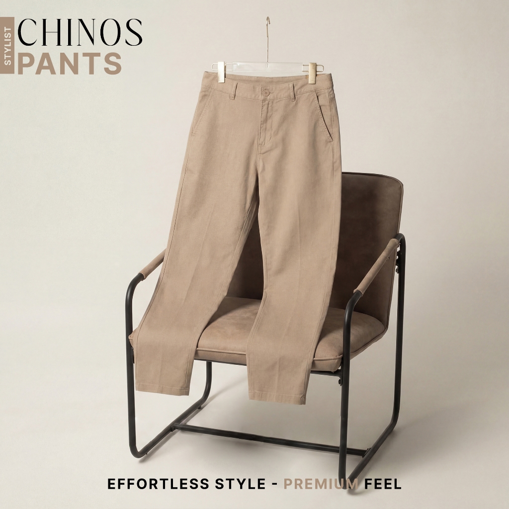 Quần Kaki Nam PREMIUM CHINOS Torano Chất Vải Không Nhăn, Không Phai Màu GABK021 | BigBuy360 - bigbuy360.vn