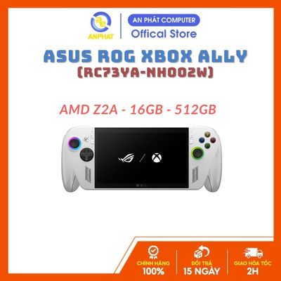 Laptop chơi game ASUS ROG Xbox Ally RC73YA-NH002W (AMD Ryzen Z2A | 16GB + 512GB | 7 inch FHD | Win11)