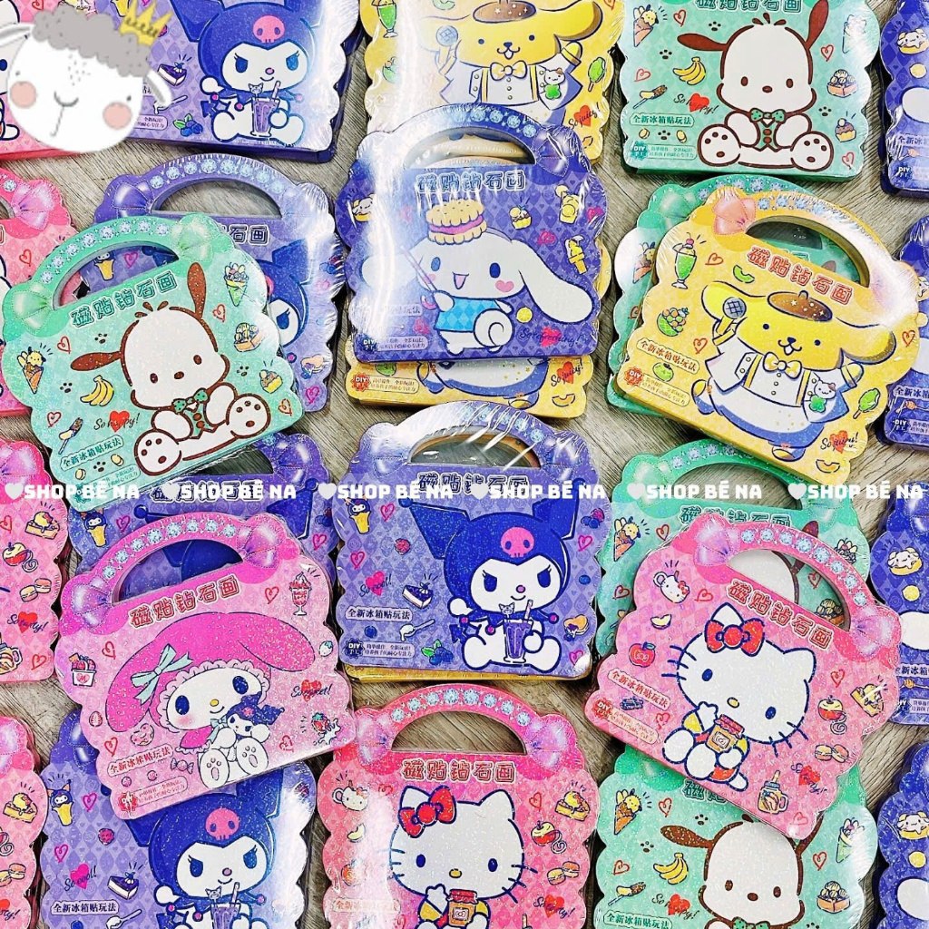 💎 Tranh Đính Đá DIY Cho Bé 🎀 Đồ Chơi Sáng Tạo Giúp Bé Khéo Tay✨ - Shop Bé Na -