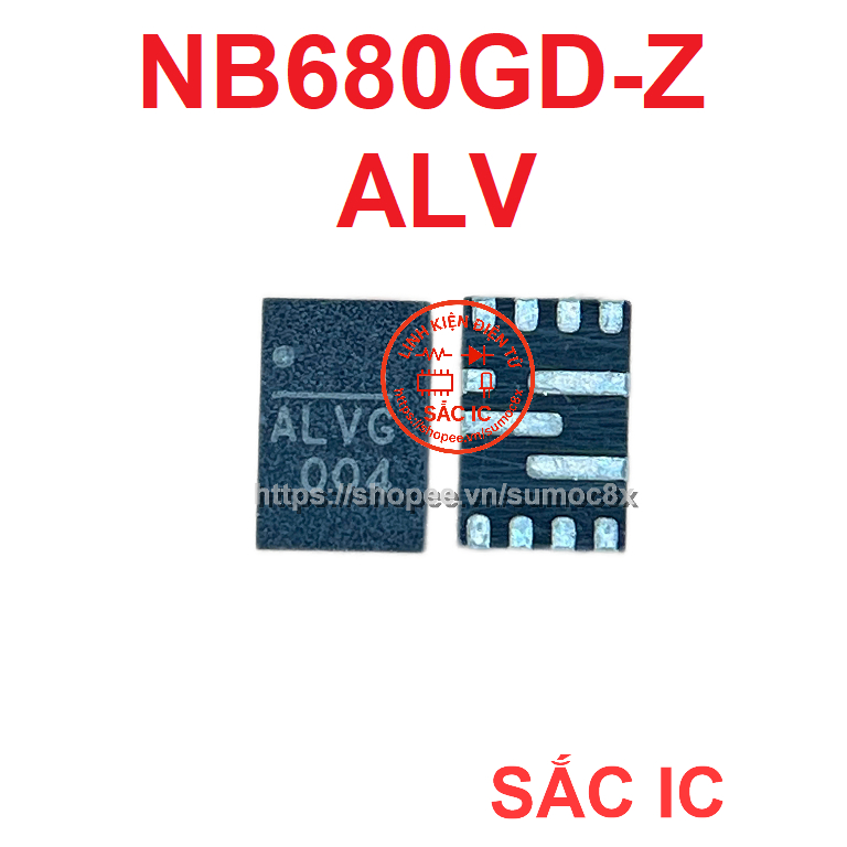 [N14] NB680GD-Z 680 ALV ic nguồn trên bo mạch - Mới nguyên bản - ORIGINAL NEW