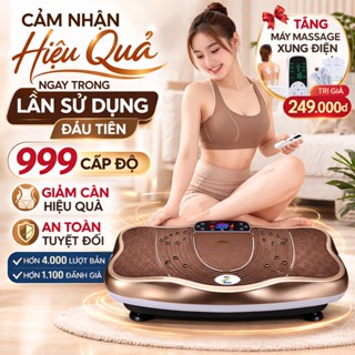 Máy Rung Lắc Toàn Thân Chính Hãng ZLIFE, Máy Tập Thể Dục 499 999 Cấp Độ Giảm Cân Giảm Mỡ