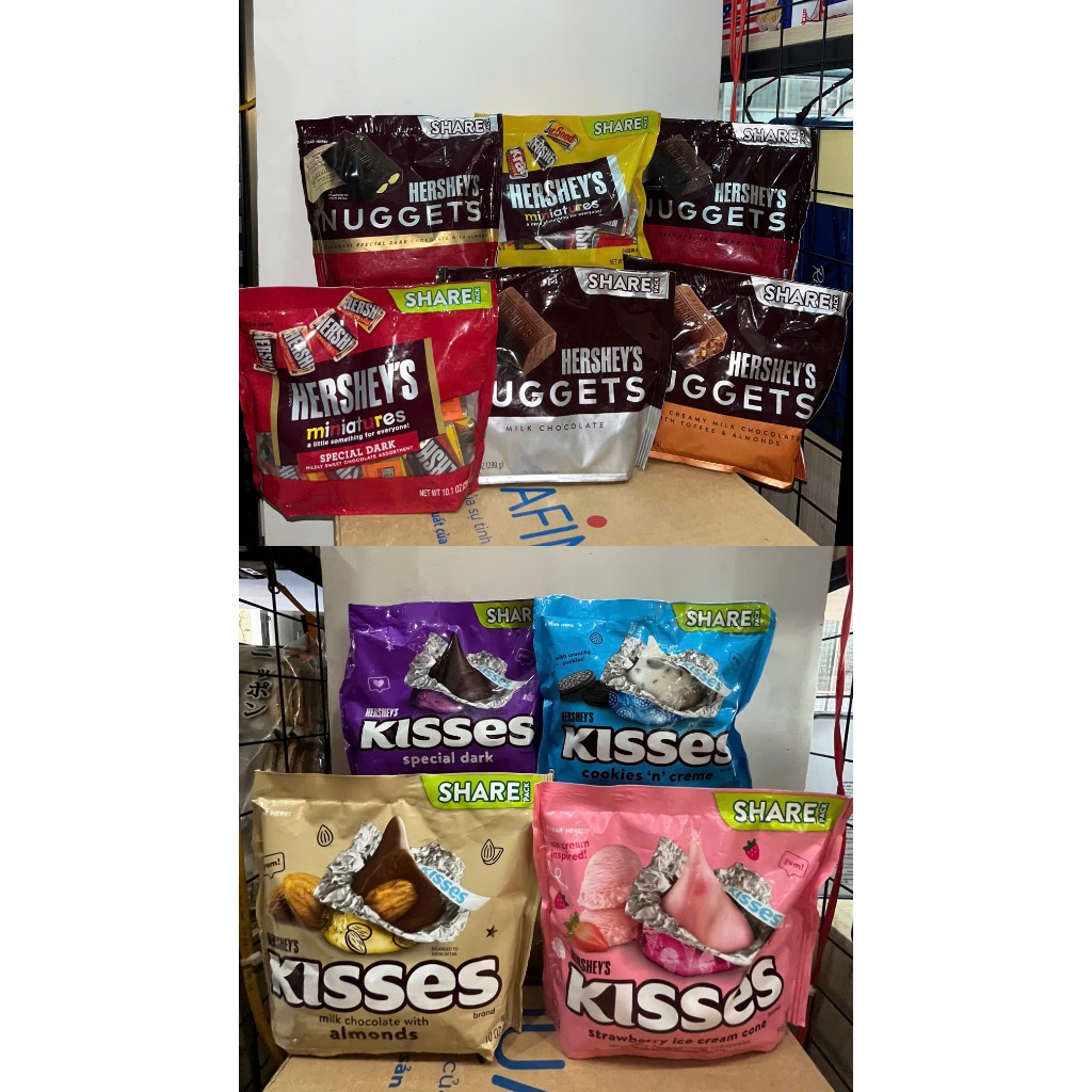 [Mẫu mới] Kẹo socola Hershey's Kisses 10/2026