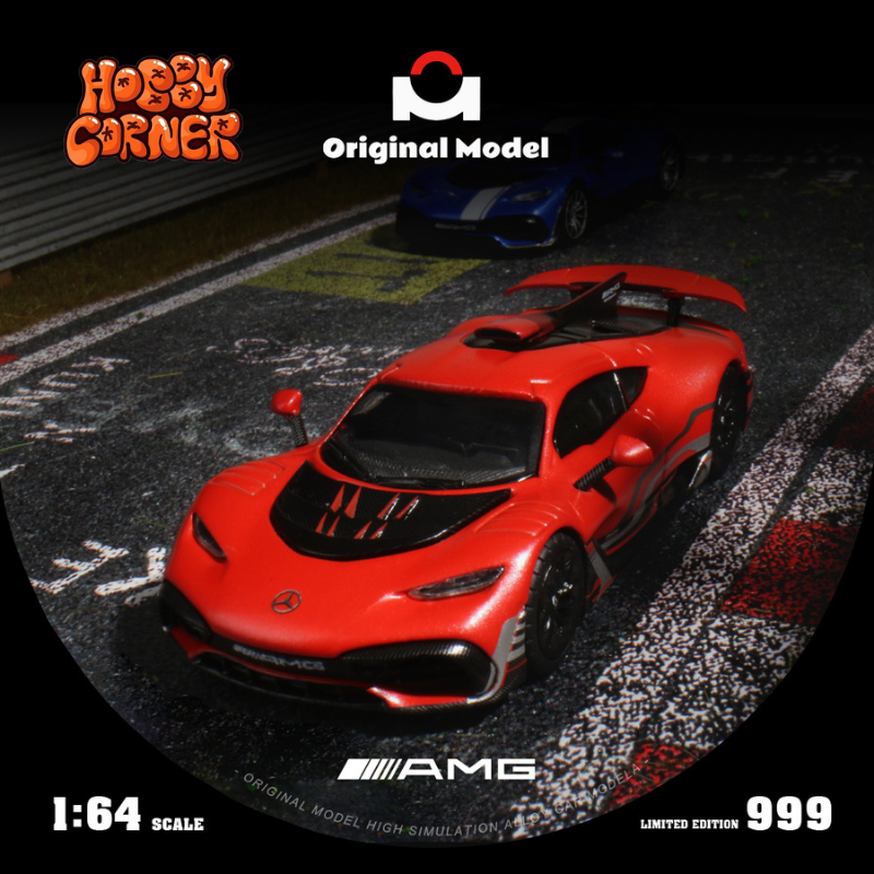Original Model 1:64 OM646409 – Mercedes-AMG One Lava Red – Siêu hypercar công nghệ F1