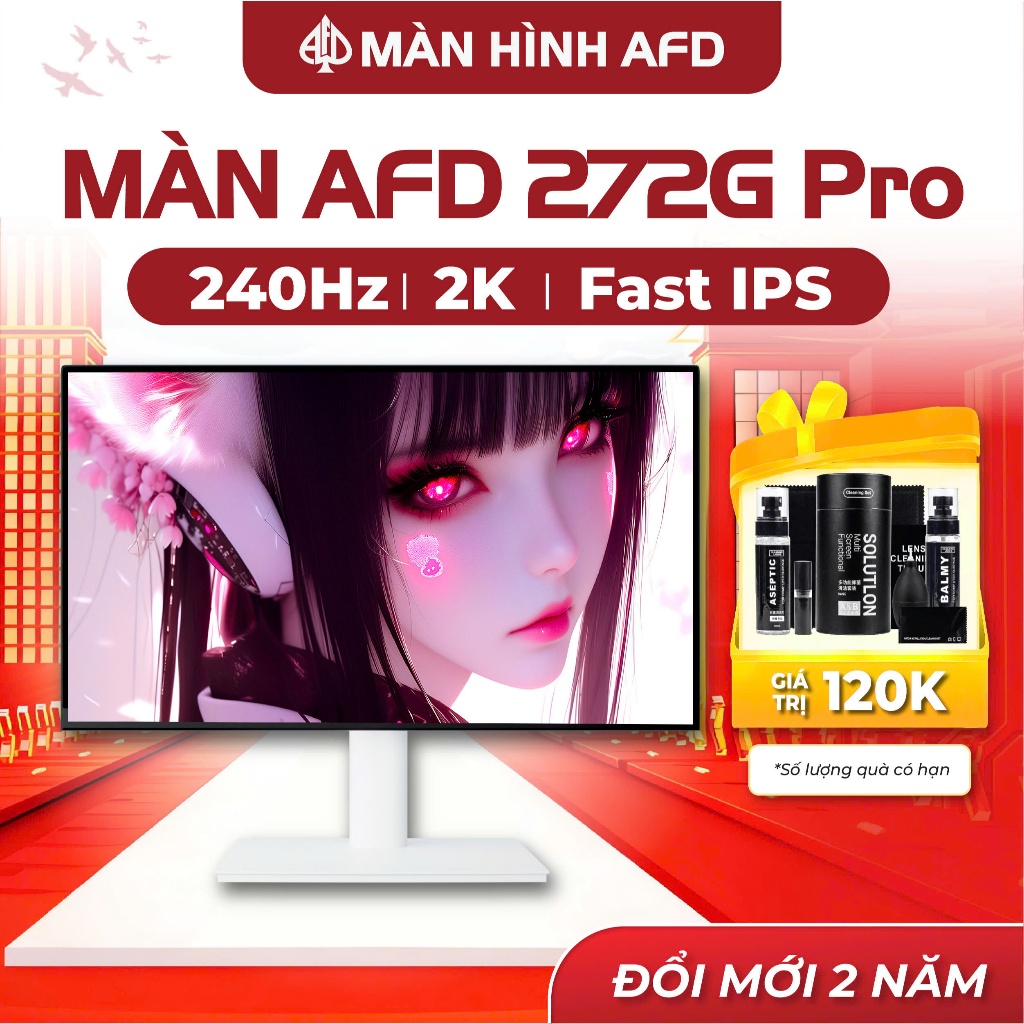 Màn hình máy tính AFD 272G Pro 27'' 2K 240Hz Fast IPS 1ms GTG - Chuyên Game