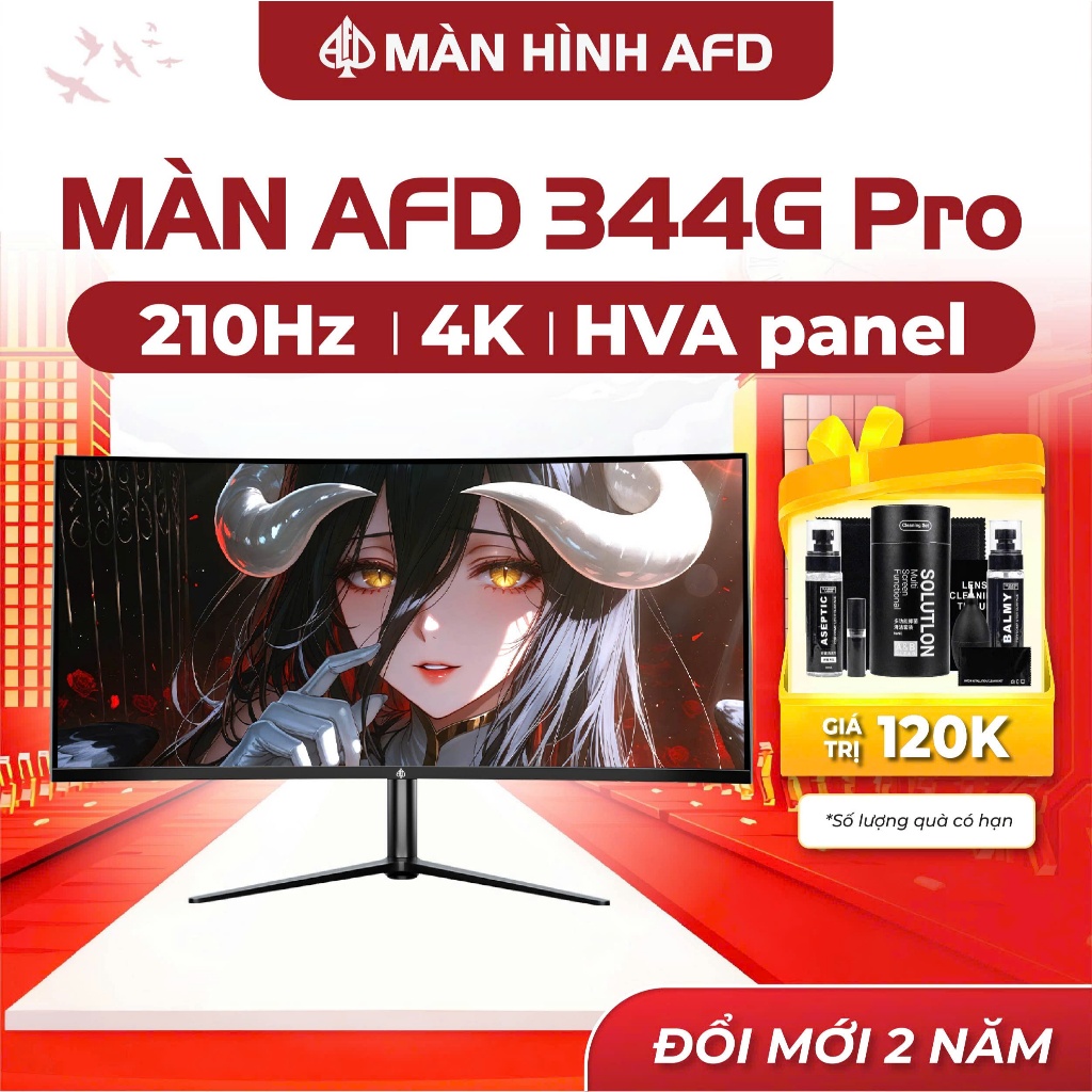 Màn hình AFD 344G Pro 34'' 4K 210Hz HVA - Chuyên Game