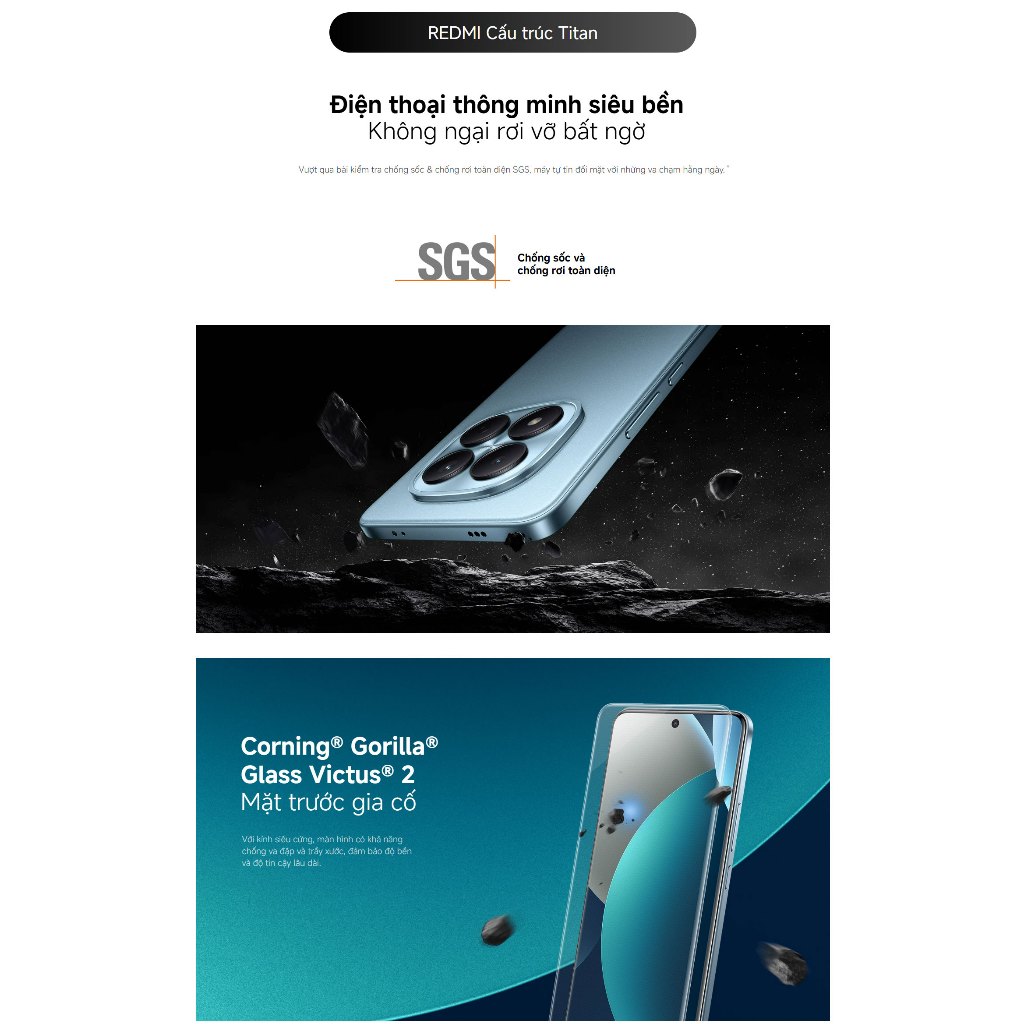 Điện Thoại Xiaomi Redmi Note 15 Pro 12GB 256GB Chính Hãng BH 18 Tháng | BigBuy360 - bigbuy360.vn