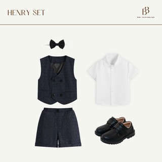 𝐒𝐞𝐭 𝐇𝐞𝐧𝐫𝐲 - Set Gile Bé Trai BB14 (Ảnh chính chủ)